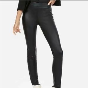 EXPRESS Black Faux Leather Leggings